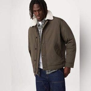 Frank and Oak Aviator Bomber Jacket